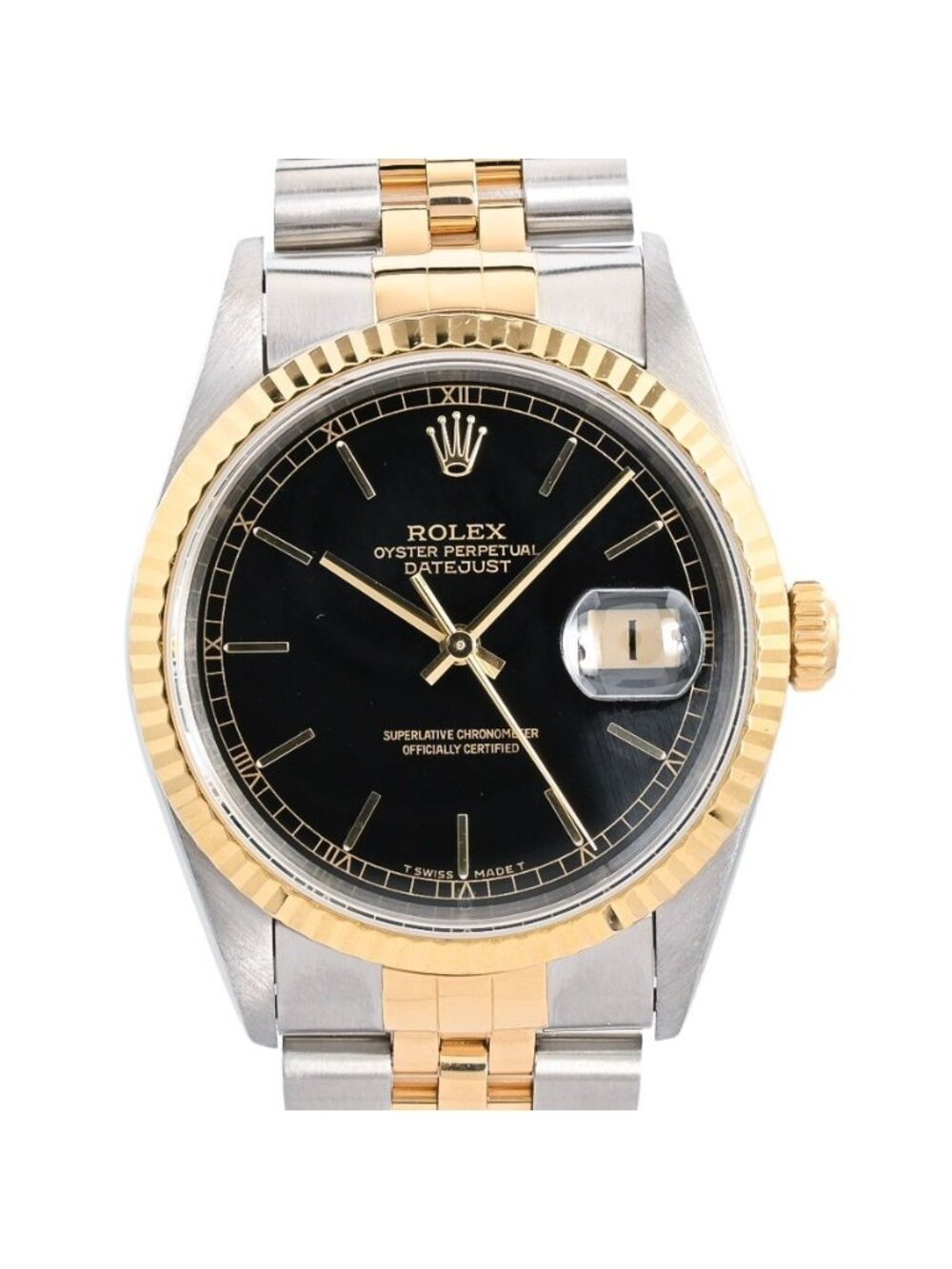 Rolex Watch Datejust Gold